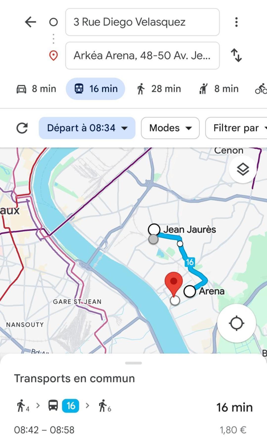 Appartement A Floirac Avec 2 Chambres, Un Parking Prive, Une Terrasse, A 5 Minutes En Voiture De L'Arkea Arena De Bordeaux Eksteriør billede